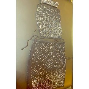 Black Rhinestone dress